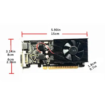 GT730 2GB placa Grafica GDDR3 64Bit GT 730 2G D3 Joc de placi Video de la NVIDIA GeforceHDMI Dvi VGA placa Video