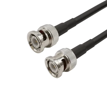 LMR195 Cablu BNC Male Plug BNC Male 50 Ohmi Cablu Coaxial RF pentru Transmițător FM Radio Amatori Scanner Analizor Vectorial de Retea