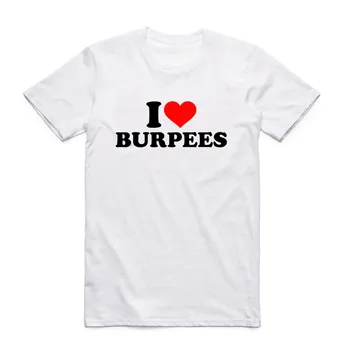 Imprimare Evoluția Burpees Moda Barbati Femei T Shirt Mâneci Scurte Gât O Vara Casual Crossfit, Fitness T-shirt