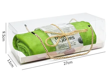 Portabil Swiss Roll Cutie PET Transparent Rola Tort Cutie de Ambalare Parte Cutie de Cadou 27*11*9.5 CM WB826