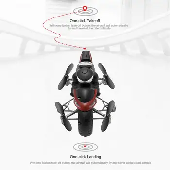2020 NOUA Motocicleta RC Quadcopter a Altitudinii Teren de Aer Modul Dual 2.4 G Control de la Distanță Avioane teleghidate de Jucarii pentru Copii