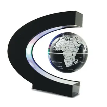 Levitația Magnetică Glob Plutitor Harta Lumii Mingea Lampă De Iluminat Rece Office Home Decor Globului Terestru Lampa