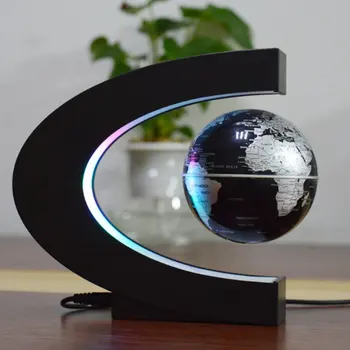 Levitația Magnetică Glob Plutitor Harta Lumii Mingea Lampă De Iluminat Rece Office Home Decor Globului Terestru Lampa