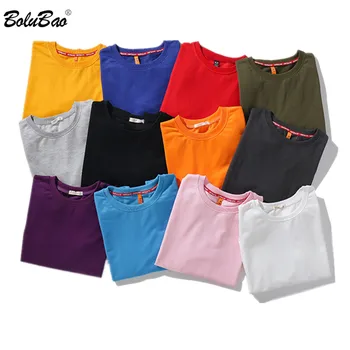 BOLUBAO Brand Barbati Hanorace Jachete de Toamnă Nouă Bărbați Rotund Gat Pulover Tricoul de sex Masculin Culoare Solidă Tricou Topuri