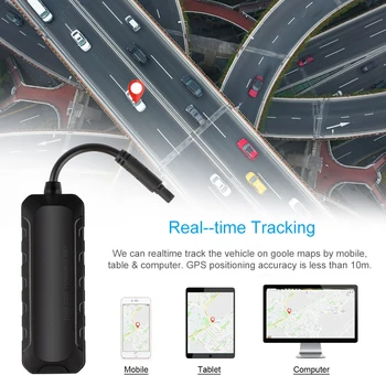 Concox WetrackLite Impermeabil Vehicul Tracker GPS GV25 Cu Baterie IPX5 Ascunse LED, Geo-Gard Vibrații ACC Alarma Auto Locator
