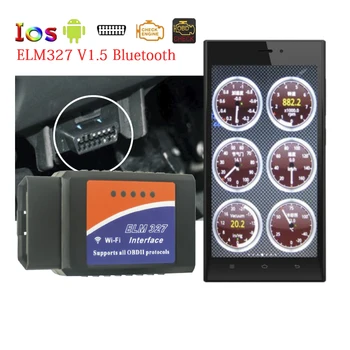 WIFI /Bluetooth Auto Check Engine Vina ELM327 OBDII Pentru Kia Rio 3 4 Sportage 4 QL Carens Magentis OBD2 Scanner Cititor de Cod
