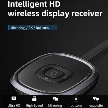 MiraScreen tv stick 4k HDMI Wifi Dongle-Receptor Ultra wireless partajare ecran adaptor de Afișare pentru tv/Youtube/smartphone android