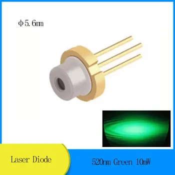 520 nm Verde 10mW D5.6mm Diodă Laser
