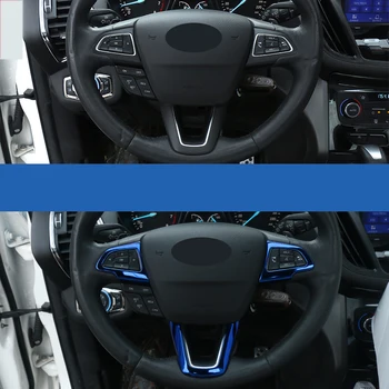 Volan tapițerie Paiete Acoperi decor Interior Autocolant Pentru Ford Kuga Scape 2017 2018 Accesorii styling Auto C435