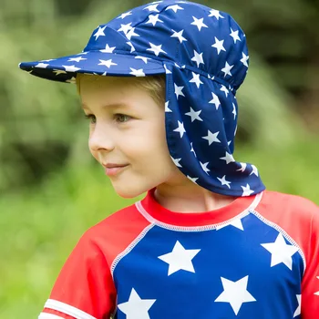 Soarele de vară Cap 3-10ani, Respirabil Ureche de Protecție Pliabil Uscat Rapid Pălărie Impermeabilă Copii Fete Băiat în aer liber Palarie de Soare Capac Fierbinte de Vânzare