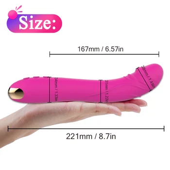 Jucarii Sexuale Penis Artificial Vibratoare Clitoris Vagin Stimulator 10 Moduri De Masaj Masturbator Sex Produsele Pentru Femei Moale De Sex Feminin Pentru Adulți
