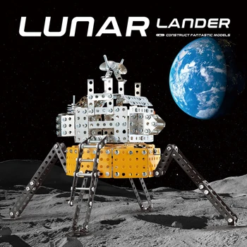 Lunar Lander Stația Spațială Blocuri Technic City Serie Creator De Metal Blocuri Jucarii Pentru Copii, Cadouri De Ziua De Nastere
