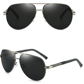 Yeckpowo 2020 pentru Bărbați ochelari de Soare aliaj de ochelari Polarizati de Conducere Ochelari Pentru Barbati/Femei UV400 Oculos cu cadou frumos gafas UV 400