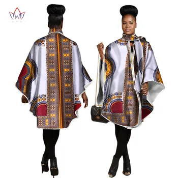 Toamna Africane Trench pentru Femei, Plus Dimensiune Africane Îmbrăcăminte Africa de Imprimare de Costume Dashiki Birou Uza de Îmbrăcăminte WY1267