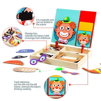Jucarii educative jucarii pentru Copii Puzzle 3d jucarii pentru Copii Jucarii din Lemn pentru adulti Jucarii pentru fete Puzzle 1000 Schimbarea jucării Souptoys