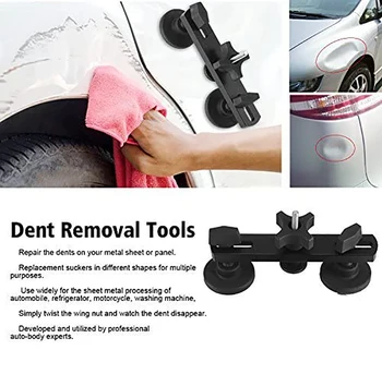 Auto Body Paintless Dent Removal Tools Trusa Pistol De Lipit Dent De Ridicare Pod Extractor Set Pentru Masina De Grindina Si Faliment Usi De Reparații