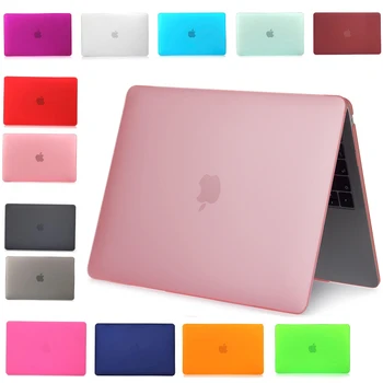 2020 Nou Cristal Mat Mat Cazul Cover Sleeve Pentru MacBook Air 13 M1 A1465/A1466/A1278/A1502/A2338 Aer 13 13.3 inch 15 inch pro