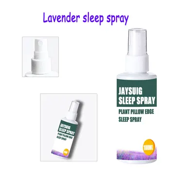 100 Ml Somn Adânc Perna Spray Somn Dulce Spray Insomnia Extractul Din Semințe De Cânepă Ulei Esențial Scuti De Stres, Anxietate Îngrijire Sănătos