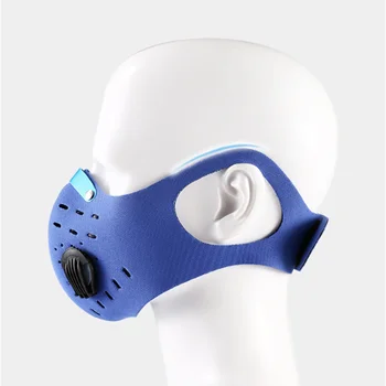 Sport în aer liber Protecție Masca de Fata cu Filtru Velcro Reglabil Bicicleta Masca pentru Alpinism Ciclism Funcționare Mască de Schi