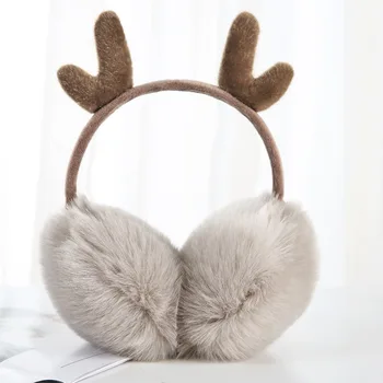 2020 Femei De Iarnă Căști Earwarmers Cerb De Crăciun Corn Earlap Mai Cald Bentita Earmuff Accesorii De Îmbrăcăminte Ear Warmers