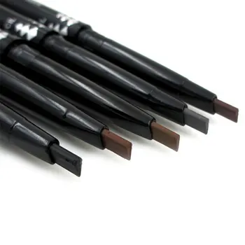 IMAGIC Profesional Impermeabil Creion Sprancene cu Pensula Dubla Cap Rotativ Automat Triunghi Creion Sprancene Maro Negru Gri