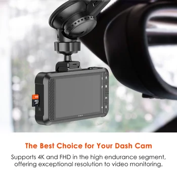 La Vantrue 128G 256G U3 V30 Clasa 10 4K UHD Video de Mare Viteză de Transfer TF Card SD Desgin pentru Masina Dash Cam de navigare GPS