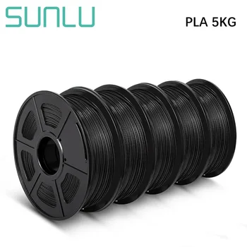 SUNLU Imprimantă 3D cu Filament PLA 1kg 5/10rolls 1,75 MM 2.2 KG de Înaltă Rezistență Materiale de Imprimare 5kg 10kg pentru FDM 3D Printer en-Gros
