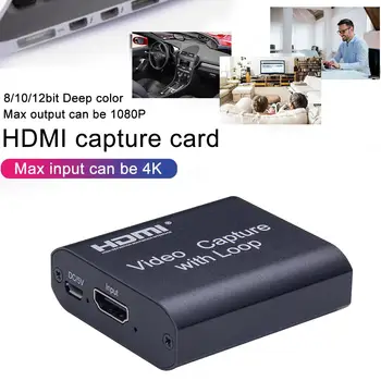 HD 1080P, 4K HDMI Video compatibil cu placa de Captura pe USB 2.0 Placa de Captură Record de Joc Live Streaming de Difuzare