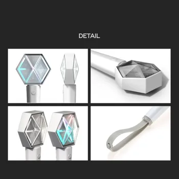 Kpop Concert EXO Lumina Stick 3.0 Oficial Fanlight Fanii susțin Strălucire Lightstick Kpop Cadou Colecție de Acțiune Figura Jucărie Evenimente