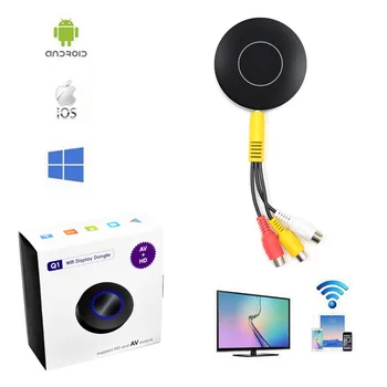 Wifi Ecran Împinge Exprimate de Afișare pentru Android IOS, PC-ul Tabletă AnyCast Wireless DLNA, Airplay Dongle-ul de Partajare de La HDTV și AV RCA TV Stick