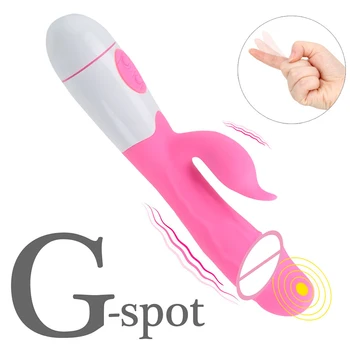 IKOKY G Spot Vibrator Vibrator de sex Feminin Masturbator Stimulator Clitoris Iepure de Vibrații Realiste Penis Masaj Jucarii Sexuale Pentru Femei