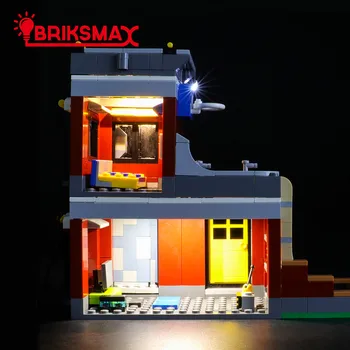 BriksMax Lumină Led-Uri Kit Pentru 31081 Creator Modular Skate Casa