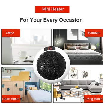 Ventilator Incalzitor Pentru Casa 900w Mini Incalzitor Electric de Încălzire Acasă Electric de Aer Cald Ventilator de Birou Camera de Incalzire la Îndemână Încălzire cu Aer Cald Ventilator
