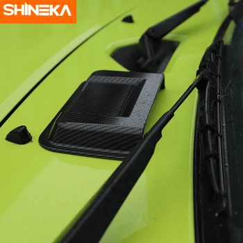 SHINEKA Fibra de Carbon de Admisie Aer Priza de Aerisire de Admisie Capac Ornamental pentru Suzuki Jimny 2019 2020