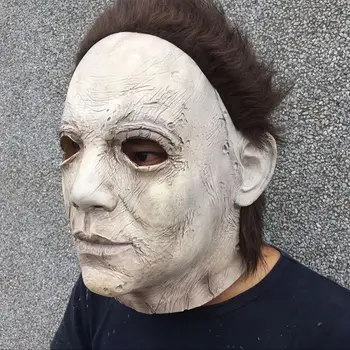 Michael Myers Masca Halloween Rimeluri De Latex Realista Rimel Cosplay Măști Înfricoșătoare Mascaradă Masca Korku Maskesi Petrecere Maski