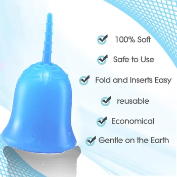 Oricând Silicon Cupa Menstruala FDA Copa Menstrual Femeile de Igienă Feminină Sănătate Consumabile Instrument de igienă feminină Cu Sac