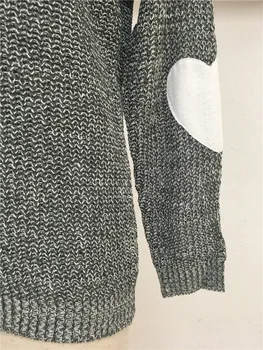Pulover feminin 2021 toamna și iarna noi sălbatice mari dimensiuni inima pulover cu mâneci lungi, pulover la modă de înaltă calitate