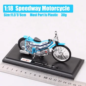 1:18 scale mini Nr 12 rider Speedway model de Motocicleta urmări maisto dirt biciclete de curse GP Diecasts & Jucărie model de Vehicul de colectie