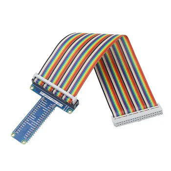 Aokin T Tip GPIO Prelungire Bord DIY Breadboard cu 40Pin tv cu Cablu Panglică 65PCS Fuzibil Kit pentru Raspberry Pi 2 3 Model B