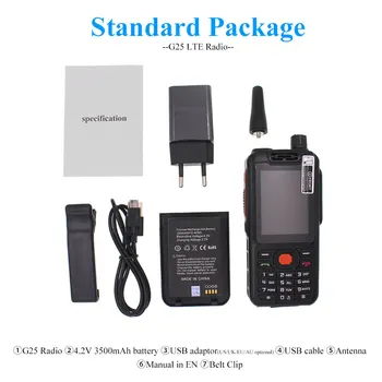 F22 Versiune Imbunatatita 4G LTE de Rețea Radio Zello ASV Walkie Talkie Telefon F25 G25 Dual SIM GPS Funcție de SOS de Radio