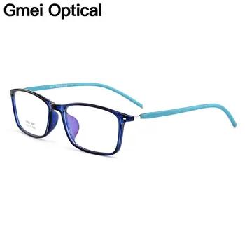 Gmei Optice Trendy Ultralight TR90 Full Rim Femei Optice Ochelari Cadru Bărbați Plastic Ochelari de Miopie 3 Culori Opționale M3841