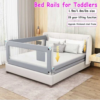 Baby tarc pat de șine de siguranță pentru copii pentru copii garduri gard de siguranță pentru copii poarta pătuț bariera pentru pat copii pentru nou-născuți, sugari