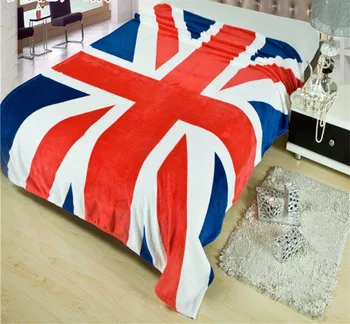 150*200 Stil Britanic Fleece Pătură/Baiat Fata Pavilion Moale de Somn Quilt/Copil Confortabil Crăciun Patura Star Design de uz Casnic