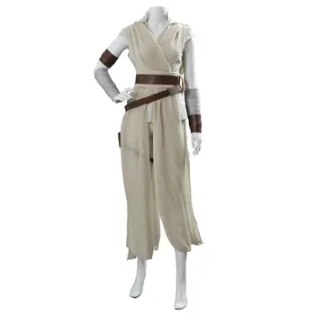 Skywalker Rey Cosplay Costum Uniforma Costum Adult Halloween Costum De Carnaval Pentru Femei