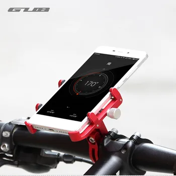 GUB Plus 6 Motociclete Biciclete Suport de Telefon Mobil din Aluminiu Universal Reglabil suport pentru Telefon Smartphone Suport Ghidon Bicicleta