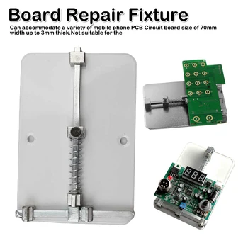 Precizie PCB Fixare Suport Telefon Circuit Lipit de Reparare Placa de baza Lipit de Prindere pentru iPhone Instrument de Reparații de 12x8cm