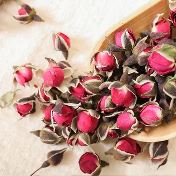 Naturale Uscate flori de Trandafir Mini boboc de Trandafir de ceai boboci de trandafir petrecere de nunta de Masă florale Decor masina cameră cu Aer Răcoritoare 20g