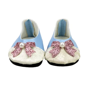 10 Perechi de Pantofi Papusa Include Cizme din Piele Pantofi se Potriveste 18 Inch American Girl Doll,43 Cm Papusa