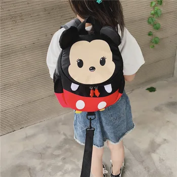 Disney pincess Grădiniță anti-a pierdut ghiozdanul umăr fată băiat Mickey mouse Minnie rucsac copii ghiozdan geanta