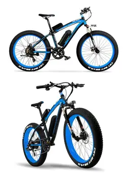 XF4000 LANKELEISI 26 inch Electric Mountain Bike/ grăsime anvelope biciclete electrice 1000w Putere Puternic 48V 16AH Panasoni ' c Baterie
